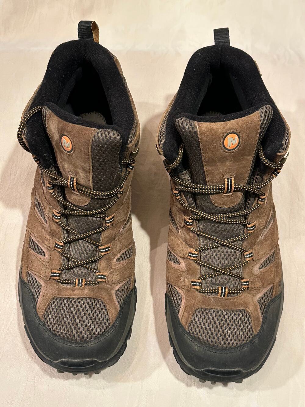 Merrell Moab 2 Mid Waterproof Hiking Boots Men’s Size 12 W Wide J06051W